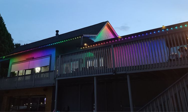 Deck Lighting - Permanent Outdoor Lighting from LKN Lights