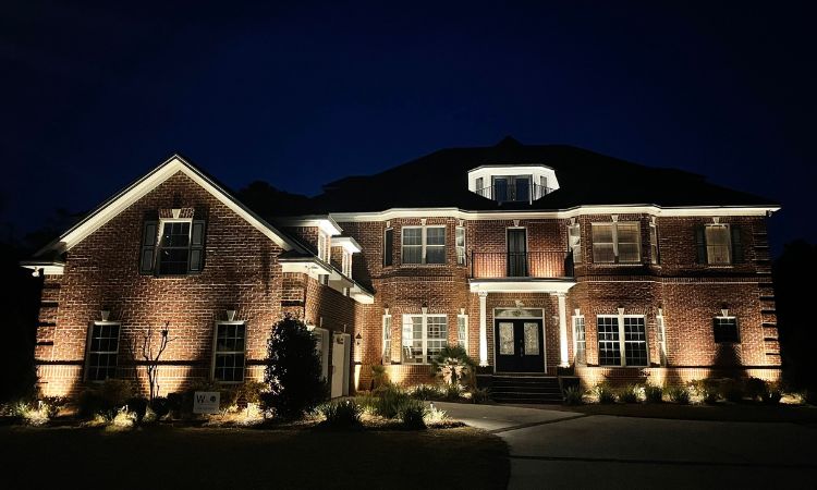 Security with Landscape Lighting by LKN Lights
